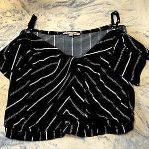 Stripped crop top